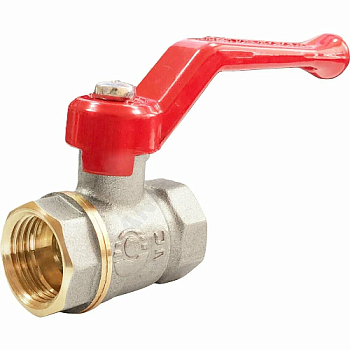 VALFEX Кран шаровой латунный OPTIMA 1/2" ВР/ВР рычаг,  11Б27фт1М (100/25)