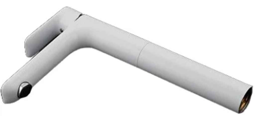 GAPPO Смеситель G1048-2 бел/хром.д/рак высокий